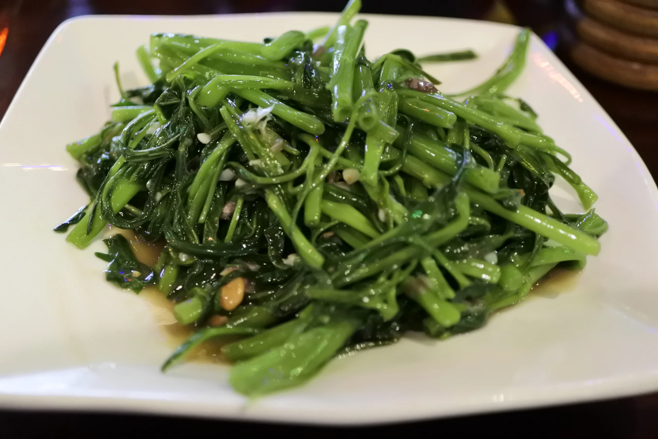 クルアクンプック 空芯菜